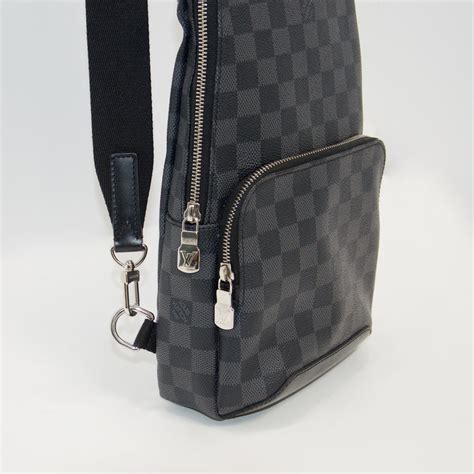 louis vuitton bags replica damier graphite|louis vuitton avenue sling bag.